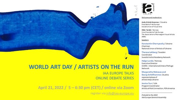 IAA_Talks_World_Art_Day22_ArtistsOnTheRun