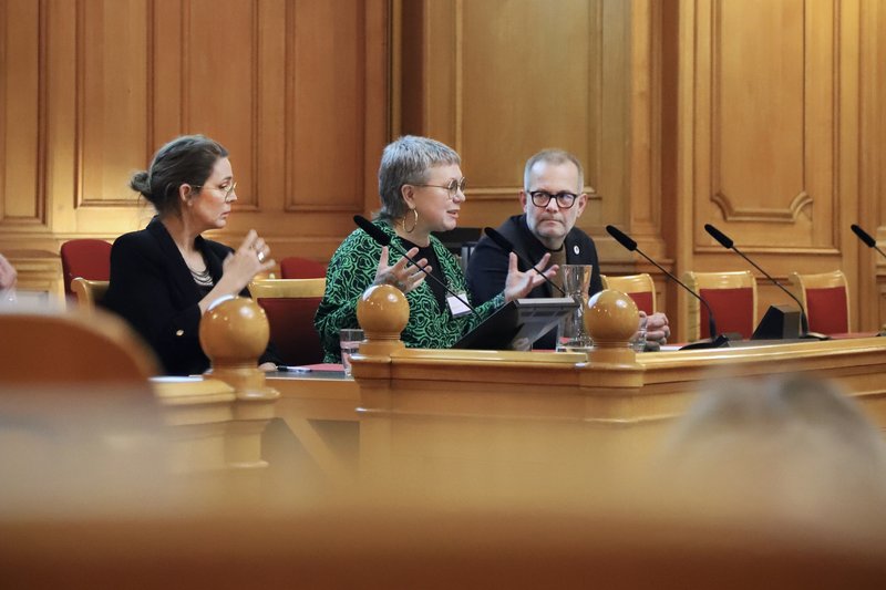 Josefine Engström, Sara Edström och Jonas Berg