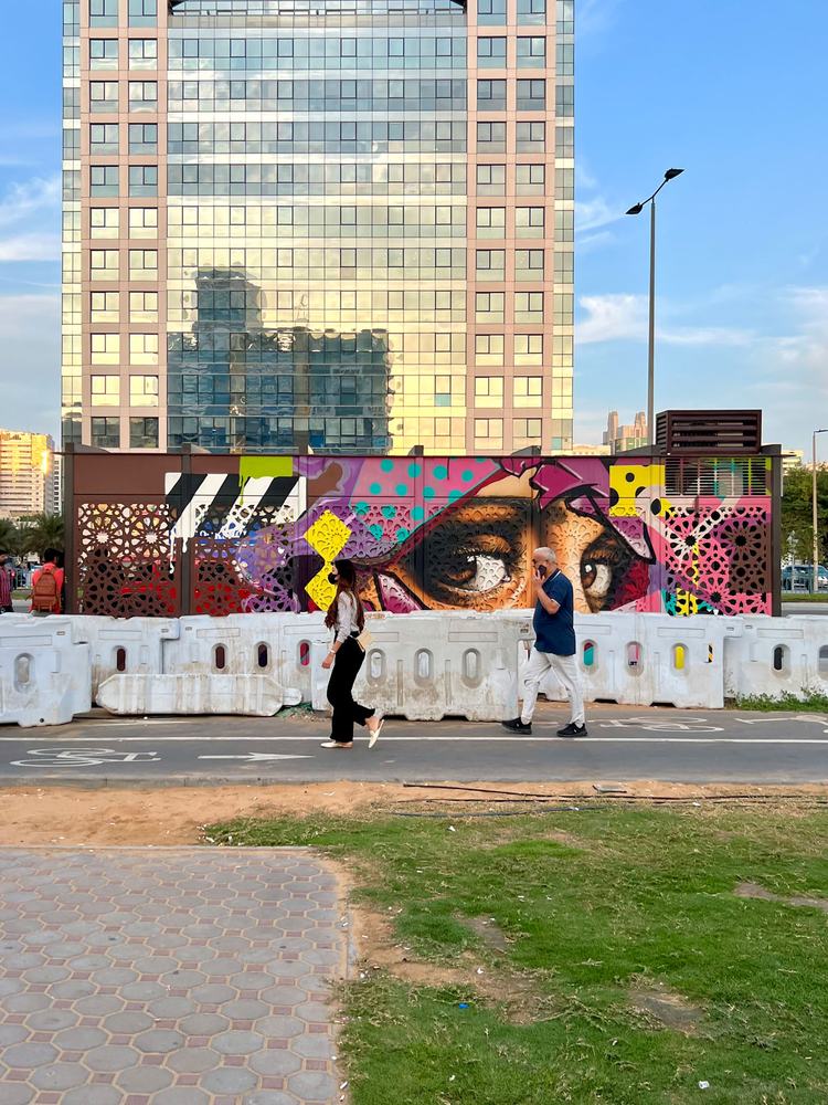Muralmålningar och graffiti, Abu Dhabi | Foto: Erik Augustin Palm