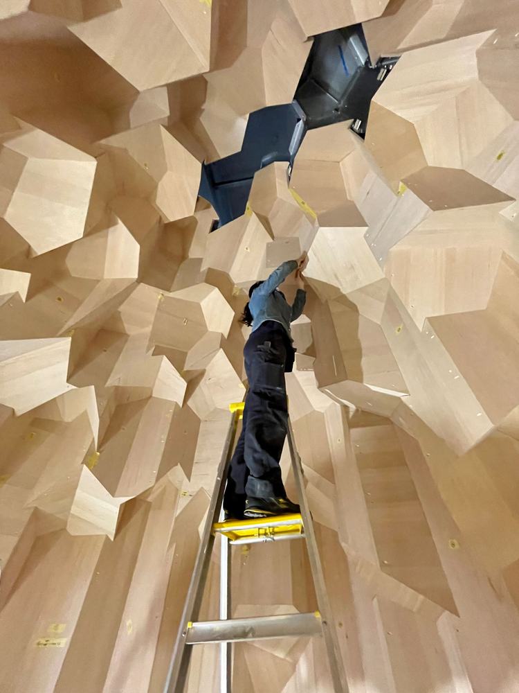 Produktion av Crystal Sauna