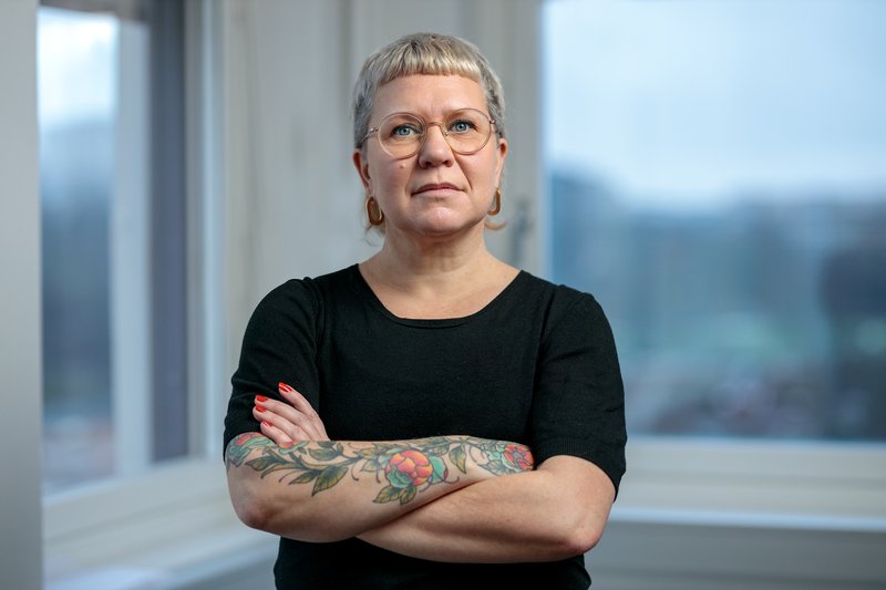 Sara Edström, riksordförande (foto av Jann Lipka)